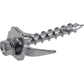 Fas-n-Tite Exterior-Coated Fence Post Screws #12 x 1-1/2", Heavy Duty Wood Screws for Fencing, Decking Construction, Self Tapping Screws for Treated Lumber, Drywall, #12 x 1-1/2", 75 Pieces, 9976304