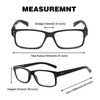 Reading Glasses 5 Pairs Reader Spring Hinge Include Reading Sunglasses