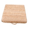 IWOWHERO Yoga Floor Seat Mat Woven Straw Pillow Cushion Meditation