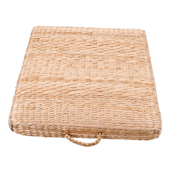IWOWHERO Yoga Floor Seat Mat Woven Straw Pillow Cushion Meditation