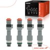 A-Premium Set of 4 Fuel Injectors Compatible with Saab 9-3