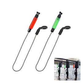 Grosion 2 Pcs Bobbins Carp Fishing,Fishing Bobbins,Carp Bobbins,Bite Indicators for Carp Fishing,Bite Alarm Bobbins for Night Fishing Carp Accessories,Essential Accessories to Maximize Success Rate