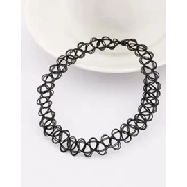 Unbranded Black Choker Tattoo Style.  Stretchable.