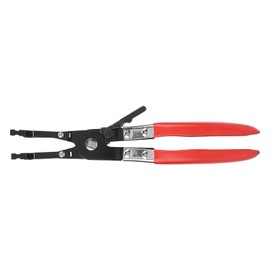Soldering Plier, Metal Car Trim Clip Pliers Removal Tool Wire Welding Clamp Pick‑Up Aid Tool Soldering Aid Pliers for Automobile Maintenance Repairing