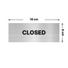 Open Closed Hanging Sign 16 cm x 6 cm with