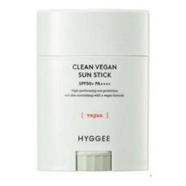 Hygge Clean Vegan Sun Stick 20g SPF50+ / PA++++ Korean K-Beauty Skincare School Military Dormitory Airport Departure / 휘게 클린 비건 선스틱 20g SPF50+  PA++++ 한국K뷰티 스킨케어 학교 군대 기숙사 공항 출국
