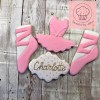 Unbranded Ballet Dance Slipper 4.5'' Cookie Cutter Metal Nutcracker Dancer