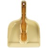 Uniware® Unique Dustpan & Violin Shape Brush Set, Beige, Made