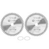2Pcs 6in Circular Blade Cutter Cutting Disc Carbide Tipped Woodworking