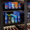 Puricon Drink Organizer for Fridge Pusher Glide, Spring Loaded Fridge
