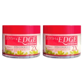 Infinix Zoysh Edge Original Hairstyling Pomade For Men and Women - For All Hair Types - Long Lasting - Strong Hold, Natural Finish -Water Based - Citron Pink Pearl - 3.52Oz - Pack of 2