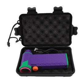 Jet Dry Blower 200000RPM Stepless Speed Control Type C QC15W Fast Charging Portable Jet Fan for Dust Removal Car Computer Keyboard Dark Violet