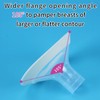 MOOMentaneous 30mm Oval Flanges Breast Pump Parts Compatible with Medela