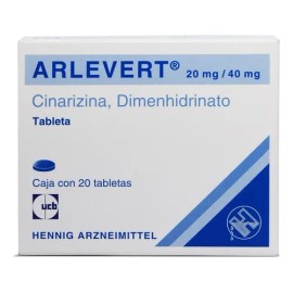 Arlevert Tableta 20 Mg/40 Mg, 20 Tabletas