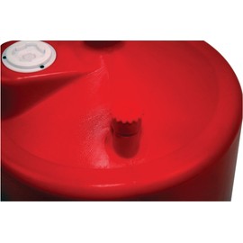 JohnDow Industries JDI-8DCP 8 Gallon Poly Portable Economy Oil Lift Drain, JDI-8DCP for Changing Oil, Adjustable Height 48 in. to 67 in, with Wheels for Easy maneuverability Around The Shop.