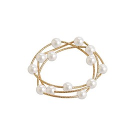 Stocking Stuffers Holiday Outfits for Women 2024 Gold Pearl Bracelets for Women Gold and Pearl Bracelets for Girls Pearl Bracelet Stack Blessing Bracelet Teen Birthday Prom Party Gifts