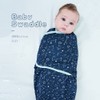 insular SU3007 3PCS Baby Swaddle Wrap Blanket Soft Cotton Infant