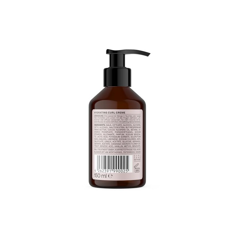 Bali Curls Hydrating Curl Cream - Moisturising Curl Cream Shea