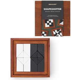 Iron & Glory Shapeshifter Wooden Board Game | Wooden Board Games | Board Games for Family Night | Coffee Table Decor | Family Board Games & 3D Puzzle | Puzzle Board & Wooden Living Room Decor