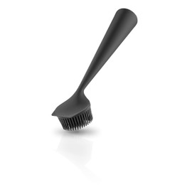 EVA SOLO | Dishbrush Silicone | Robust Washing-up Brush with a Practical & Effective Kitchen Scrubber Edge | Multipurpose Cleaning Brush | Danish Design, Functionality & Quality | Black
