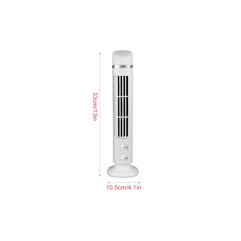 Sxhlseller Oscillating Tower Fan, Bladeless Fan, Quiet Office Fan with
