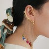 WEWAYSMILE 20pcs 2 Colours Dangling Ear Cuff, DIY Ear Cuff