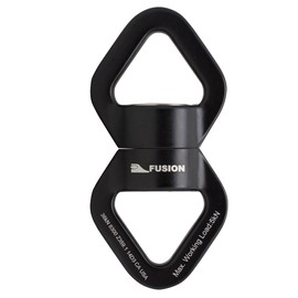 Fusion Climb Delta Swivel, Black/Black, Null, one Size (FP-8300-BLKBLK)
