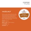 Gloria Jean's Hazelnut Keurig Single-Serve K-Cup Pods, Medium Roast Coffee,