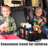 Honeydak Passenger Seat Organizer, Collapsible Car Storage for Console Front/back