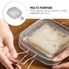 PACKOVE Sandwich Cage Toaster Sandwich Clip Sandwich Racks Breakfast Sandwich