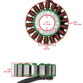 For Can-Am Stator & Gasket for Can-Am Renegade 1000 1000R EFI 4X4 2012-2016 Magneto