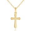Fanglcy Cross Necklace for Women Gold Cross Necklaces for Women