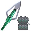 e5e10 Broadheads with Stainless Steel 2 Blades by Scalpel Material