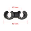 SeonFook 10pcs Bike Brake Cable Hook Clip S Shape Wire