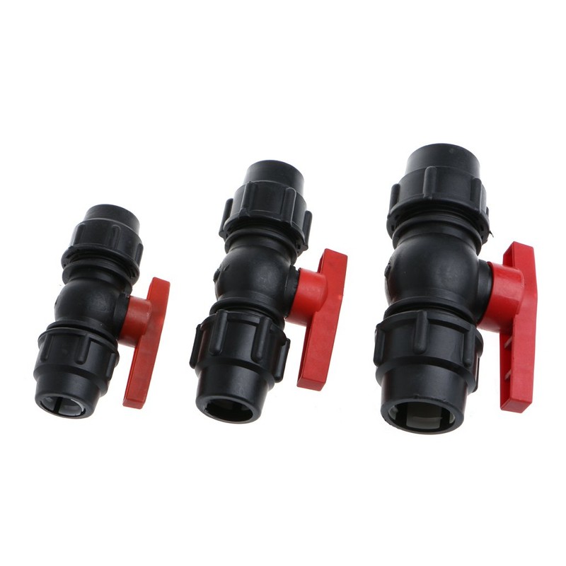 20mm/25mm/30mm Water Pipe Quick Connector Tube Ball Valve Accessories