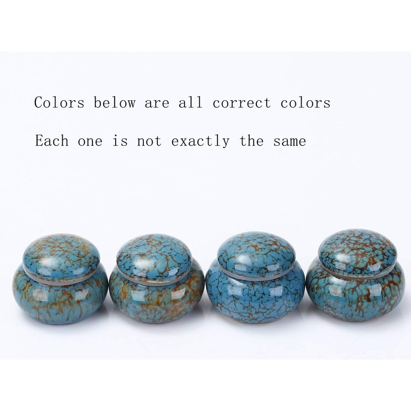 Youdear Memorials Small Urn for Human Ashes - 5cm Handmade