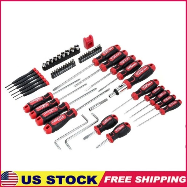 Unbranded 55 Piece Screwdriver Set Multi-Head Precision Tools Nonslip Grip