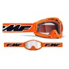 100% FMF POWERBOMB Goggle Rocket Orange - Clear Lens