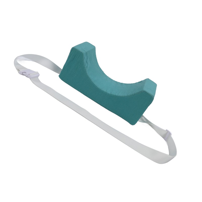 Head Positioner Pillow Green Cotton Cloth Comfortable Breathable Adjustable Neck
