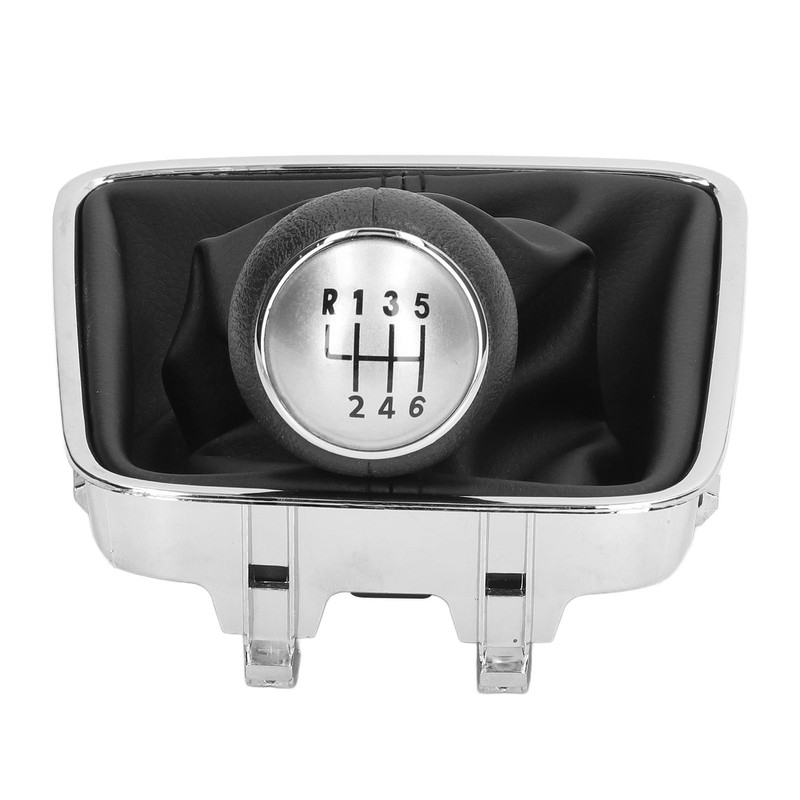 6 Speed Gear Shift Knob With PU Leather Boot Automotive