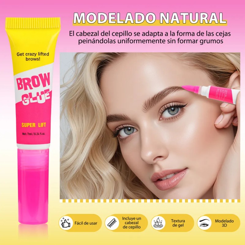 Professional Makeup The Brow Glue 5g Tono Transparente Transparente