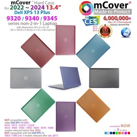 mCover® CASE for 2022+ 13.4" Dell XPS 13 PLUS 9320 9340 9345 laptop PC Computers