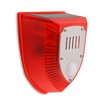 DINOWIN Solar Alarm Light, Waterproof PIR Motion Sensor Alarm 129