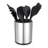 QUARKZMAN Kitchen Utensils Holder Stainless Steel 360° Rotatable Cylinder Divider