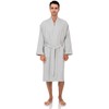 TowelSelections Mens Robe, Waffle Spa Bathrobe, Soft Kimono Bath Robe