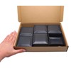 SKIR'CO Set of 6 Square Fence Post Caps 80 x