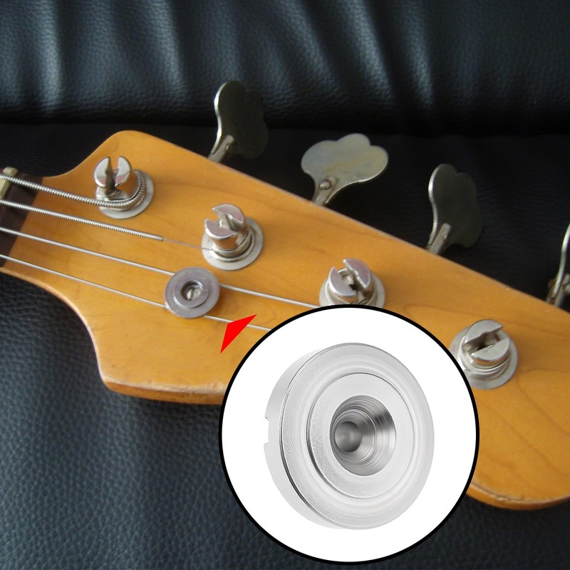 Briny River 2Pcs Slotted String Retainer Guide Compatible with Fender