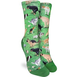 Good Luck Sock Women's Dogs Doo-Doo Socks, Adult, Shoe Size 5-9