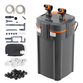 Ultra-Quiet 528GPH 5-Stage Canister Filter for 200-Gallon Aquariums Internal UV Protected Aquarium Aquarium Accessoryflow rate: 2000 L/h
