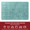 Vinsani Bath Mat Non Slip Bathroom Mat Thickened Fluffy Microfiber